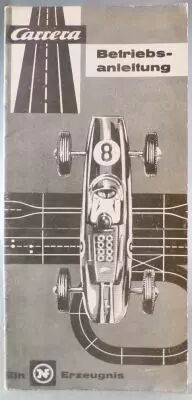 Carrera Universal - Manual Betriebs Anleitung Operating Instructions