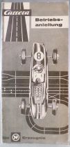 Carrera Universal - Manual Betriebs Anleitung Operating Instructions
