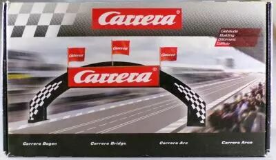 Carrera Universal 21126 - Pedesterian Bridge with Carrera Logo for Digital 1:24 1:32 Evolution Mint in Box
