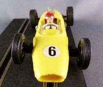 Carrera Universal 403 - Lotus Climax Cooper T66 F1 Jaune Pale sans Bande Rouge N°6 sans Boite 1/32