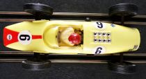 Carrera Universal 403 - Lotus Climax Cooper T66 F1 Light Yellow Red Stripe #2 no Box 1:32
