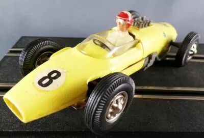 Carrera Universal 403 - Lotus Climax Cooper T66 F1 Light Yellow without Red Stripe #8 no Box 1:32