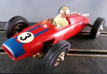 Carrera Universal 40402 - Lotus 25 Climax F1 Rouge Bandes Bleues N°3 1962 sans Boite 1/32 1