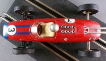 Carrera Universal 40402 - Lotus 25 Climax F1 Rouge Bandes Bleues N°3 1962 sans Boite 1/32 2