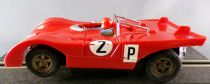Carrera Universal 40418 - Ferrari 312 P Red #2 no Box 1:32 Compatible Scalextric