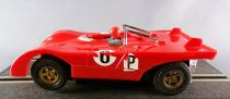 Carrera Universal 40418 - Ferrari 312 P Rouge #6 Guide Profi/Evolution no Box 1:32 Compatible Scalextric