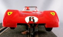 Carrera Universal 40418 - Ferrari 312 P Rouge #6 Guide Profi/Evolution no Box 1:32 Compatible Scalextric