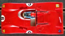 Carrera Universal 40418 - Ferrari 312 P Rouge #6 Guide Profi/Evolution no Box 1:32 Compatible Scalextric