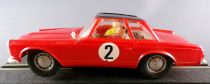 Carrera Universal 40420 - Mercedes 230SL Red Black Roof #2 Lighting no Box 1:32