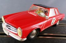 Carrera Universal 40420 - Mercedes 230SL Rouge Toit Noir N°2 Eclairage sans Boite 1/32