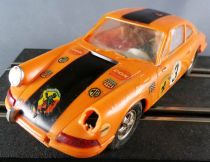 Carrera Universal 40421 - Porsche 911 Orange N°3 Eclairage sans Boite 1/32