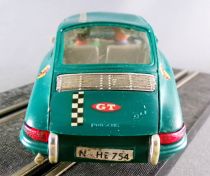 Carrera Universal 40421 - Porsche 911 Vert/Bleu N°4 Eclairage sans Boite 1/32
