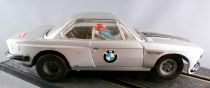 Carrera Universal 40422 - BMW 3.0 CSL Grise N°2 Bandes Noires sans Boite Slot Car 1/32