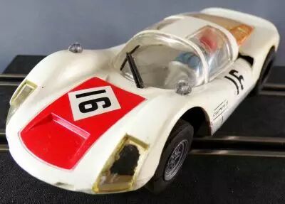 Carrera Universal 40426 - Porsche Carrera 6 Blanche N�16 sans Boite 1/32 2