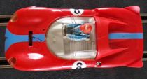 Carrera Universal 40427 - Ferrari Dino Red Blue Stripe #8 Lighting no Box 1:32 2