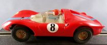 Carrera Universal 40427 - Ferrari Dino Red Blue Stripe #8 Lighting no Box 1:32 3