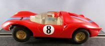 Carrera Universal 40427 - Ferrari Dino Rouge Bande Bleue N°8 Eclairage sans Boite 1/32