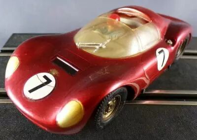 Carrera Universal 40450 - Ferrari Dino Lexan Bordeaux M�tallis� N�7 sans Boite 1/32