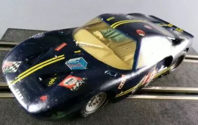 Carrera Universal 40451 - Ford GT 40 Dark Blue Guide Profi/Evolution no Box 1:32 Compatible Scalextric
