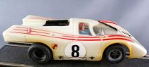 Carrera Universal 40463 - Porsche 917 Lexan Blanche Bandes Rouges N°8 en Boite 1/32