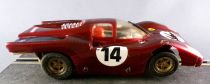 Carrera Universal 40464 - Ferrari 512 S Lexan Burgundy #14 no Box 1:32