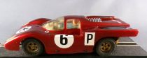 Carrera Universal 40464 - Ferrari 512 S Lexan Burgundy #6 Guide Profi/Evolution no Box 1:32 Compatible Scalextric