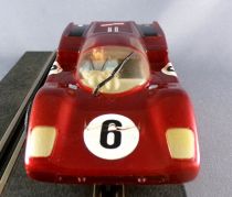 Carrera Universal 40464 - Ferrari 512 S Lexan Burgundy #6 Guide Profi/Evolution no Box 1:32 Compatible Scalextric