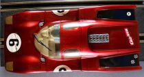 Carrera Universal 40464 - Ferrari 512 S Lexan Burgundy #6 Guide Profi/Evolution no Box 1:32 Compatible Scalextric