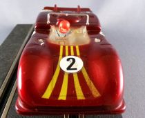 Carrera Universal 40466 - Alfa Romeo Lexan Bordeaux Métallisé Rayures Or N°2 en Boite 1/32