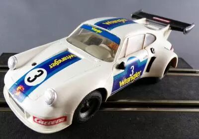 Carrera Universal 40474 - Porsche 911 RSR Wrangler Blanche N�3 sans Boite 1/32