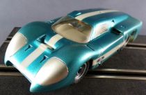 Carrera Universal 404?? - Ford Le Mans Lexan Metallized Light Blue White Stripe no Box 1:32