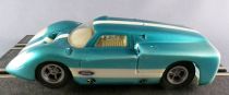 Carrera Universal 404?? - Ford Le Mans Lexan Metallized Light Blue White Stripe no Box 1:32