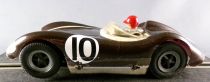 Carrera Universal 404?? - Shelby Cobra Lexan Metallized Chocolate Silver Stripes #10 no Box 1:32