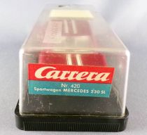 Carrera Universal 420 - Mercedes 230 SL Bordeaux N° 5 en Boite 1/32