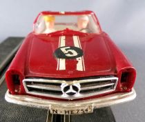 Carrera Universal 420 - Mercedes 230 SL Bordeaux N° 5 en Boite 1/32