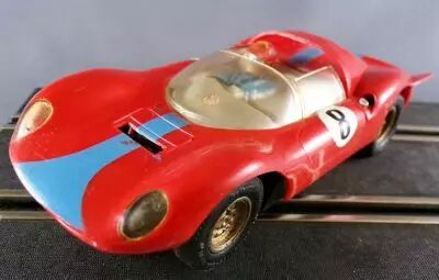Carrera Universal 427 - Ferrari Dino Red Blue Stripe #8 no Box 1:32