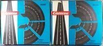 Carrera Universal 50500 - 8 Pistes Courbes 0 Virage Intérieur 45° avec Bandes Intérieures Proche Neuve Boite 1/32