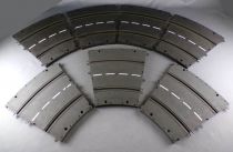 Carrera Universal 50501 - 7 Average Bend Sections 1 Curved Tracks 22,5° Very Good Condition Boxed 1:32