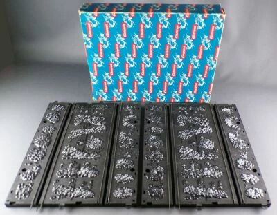 Carrera Universal 50528 - 2 x All-Terrain Straight Section Tracks Snow Mint in Box 1:32