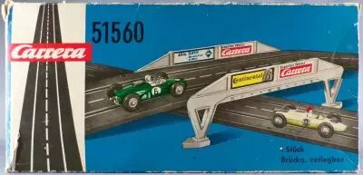 Carrera Universal 51560 - 1 Straight Bridge Overpass Tracks Mint in Box 1:32