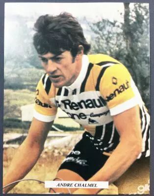 Carte Postale - Equipe Renault Gitane 1978 - Andr� Chalmel