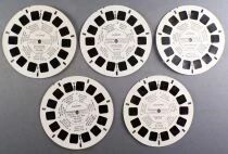 Casimir & L\'ile aux enfants (Childrens Island) - 5 x View-Master Discs Set Loose Ref. BD 165 -F