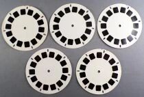 Casimir & L\'ile aux enfants (Childrens Island) - 5 x View-Master Discs Set Loose Ref. BD 165 -F