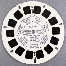 Casimir et L\'ile aux Enfants - 5 Disques View-Master 3D sans Pochette R&eacute;f. BD 165 -F