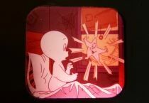 Casper Le Gentil Fant&ocirc;me - 3 Disques View-Master 3D sans Pochette R&eacute;f. B 533 -F