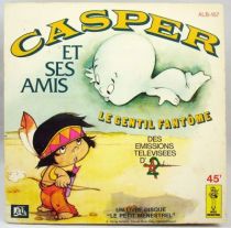 Casper le Gentil Fantôme et ses amis - Disque 45Tours - AdesLe Petit Menestrel 1978