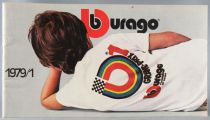 Catalogue Burago 1979/1 - Voitures Camions Echelle 1/14 1/24 1/43