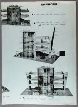 Catalogue Dépliant La Hotte aux Jouets 1964 + Tarif Crèches Garages Fermes Châteaux Forts