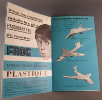 Catalogue Dépliant Maquettes Frog 13x21cm Années 60 Avions Bateaux