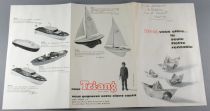Catalogue Dépliant Triang - La Seule Flotte Rentable Bateaux Canots Voiliers